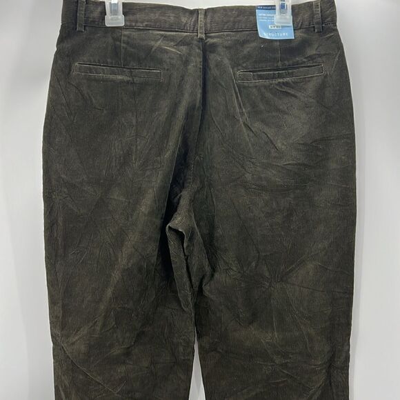 Structure men’s cotton corduroy flat front pants 34 X 32 - Picture 5 of 7